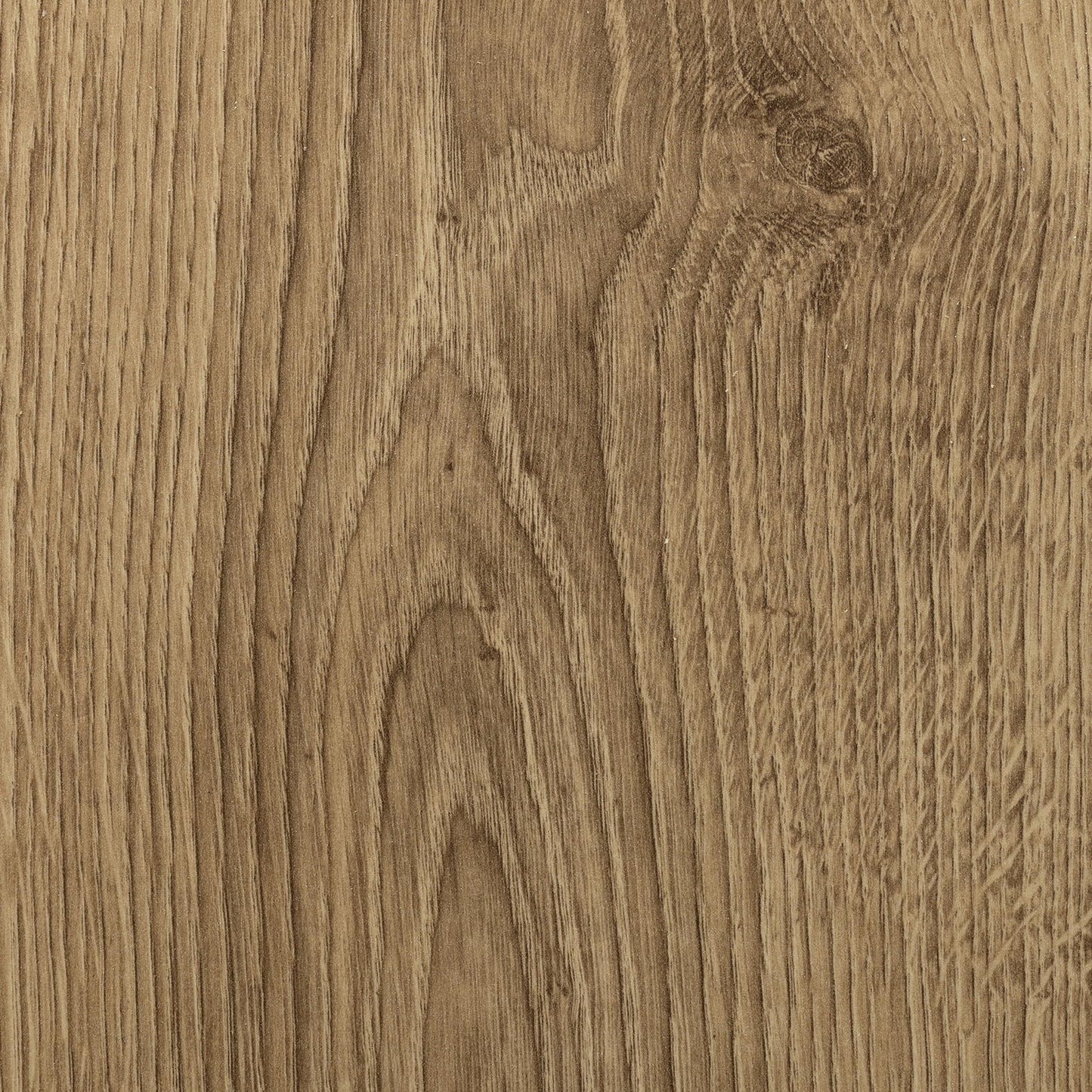 Laminat in der Optik von Holzdielen zeigt natürliche Maserung und rustikale Eiche. Die gleichmässigen Linien und Texturen betonen die rustikale Oberfläche. Ideal für Bodenbeläge, die Wärme und Natur in den Raum bringen.